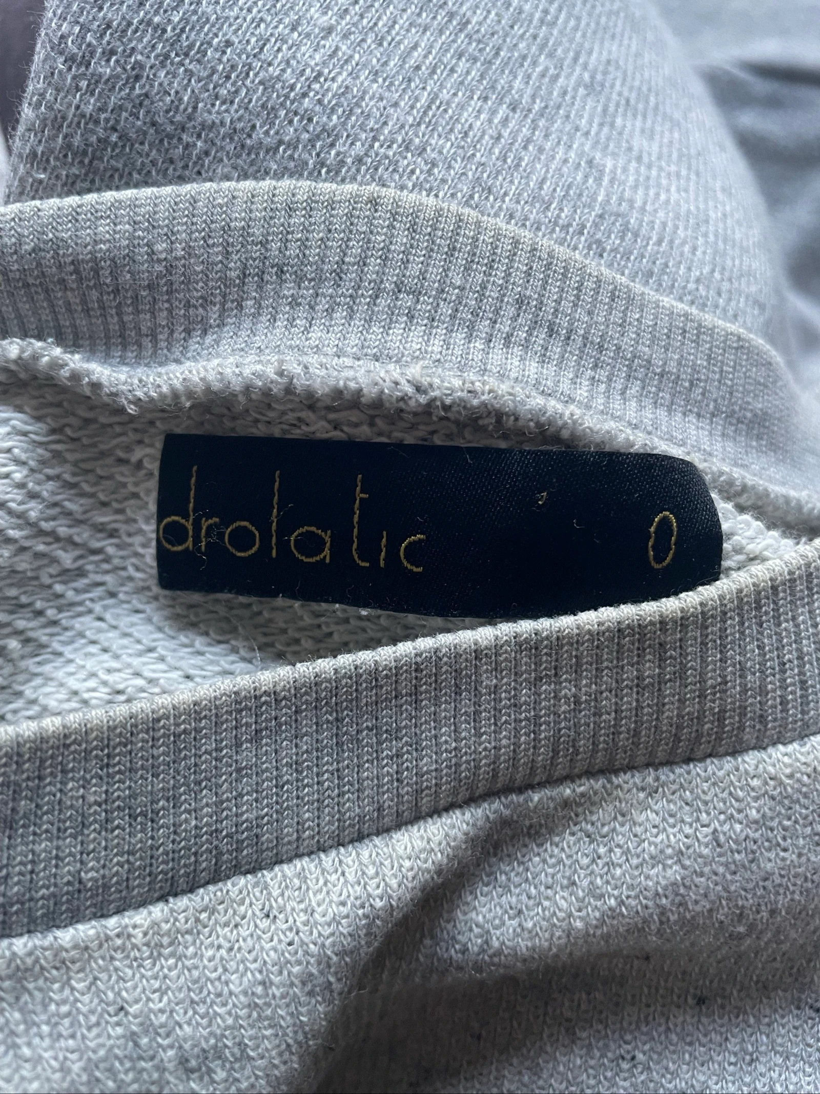 Gray Drolatic women's sweatshirt – photo 3